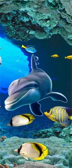 Бургундия 3D наклейка на дверь, наклейка на дверь, настенная наклейка, обои, плакат, самоклеющиеся ПВХ, съемный, водонепроницаемый, наклейка на дверь, домашний декор - Цвет: Бургундия