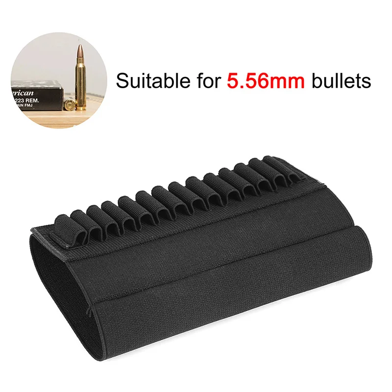 Balight Охотничья винтовка пистолет Buttstock 14 патронов для M16A4 M41Scar l QBZ 95 AUG M249 5 56 мм
