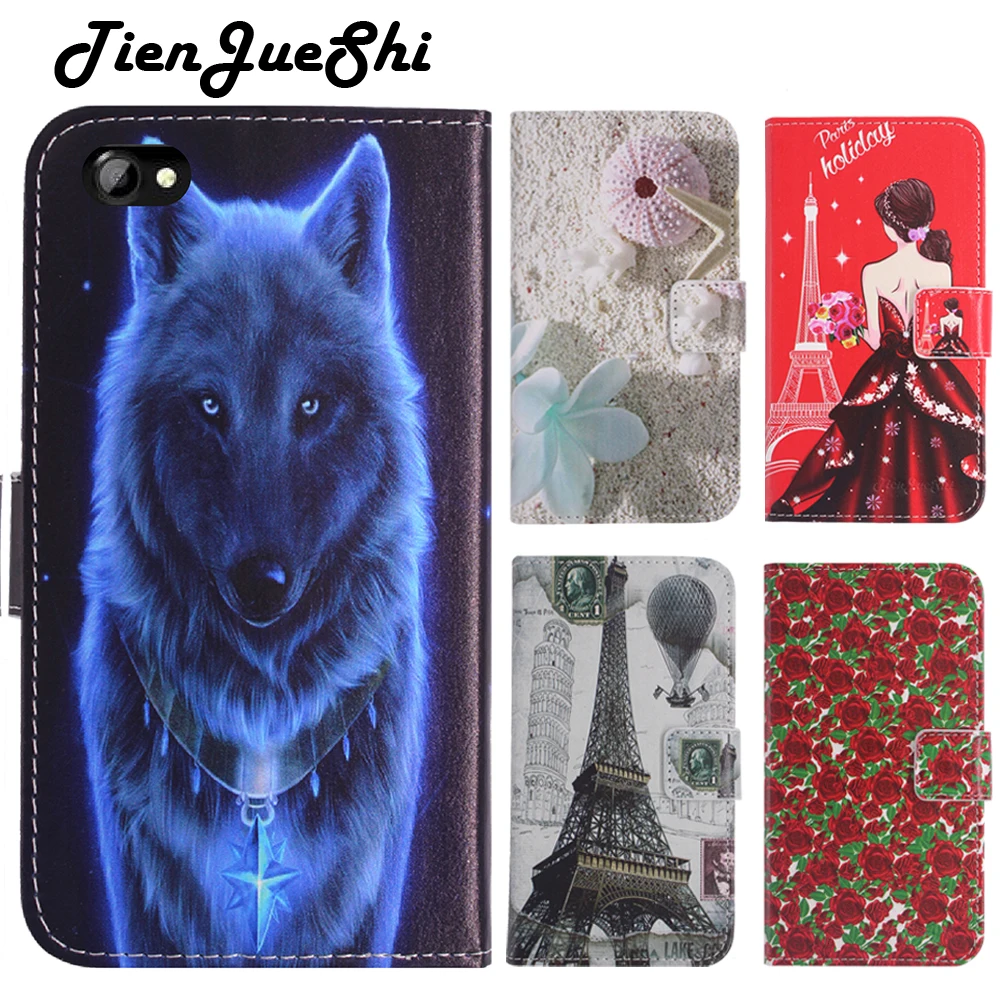 TienJueShi модный защитный кожаный чехол книжка с подставкой Чехол кошелек Etui для