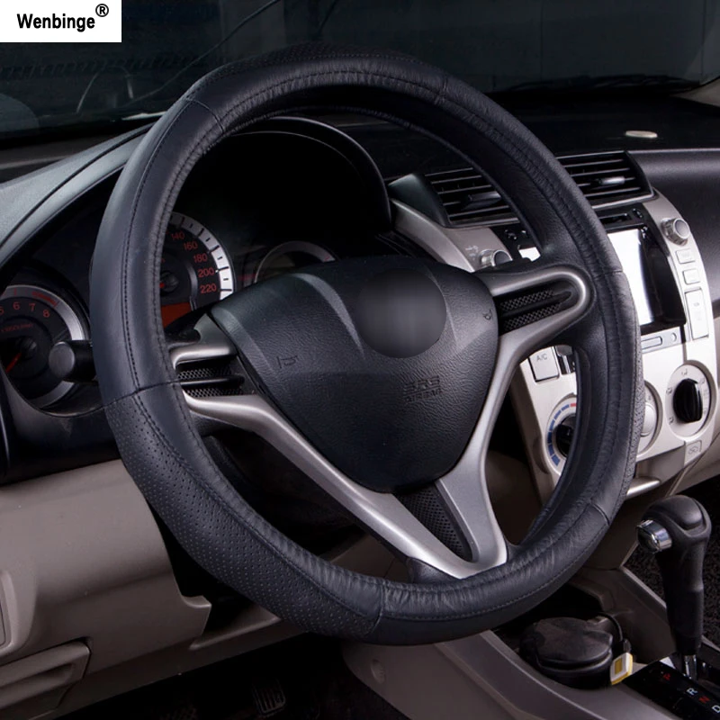 Wenbinge чехол рулевого колеса автомобиля для lancer Kia ceed/Hyundai solaris рутил оплетка руля