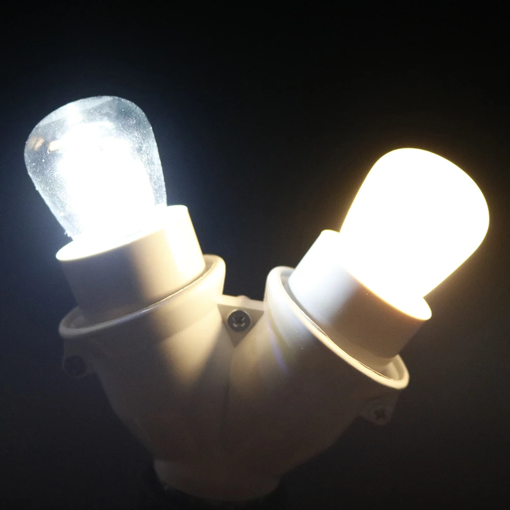 E14 Mini Lamparas Refrigerator Light LED Lamp 3W SMD 2835 AC 220V Spotlight Bulbs Freezer Fridge Chandelier Warm / White | Освещение