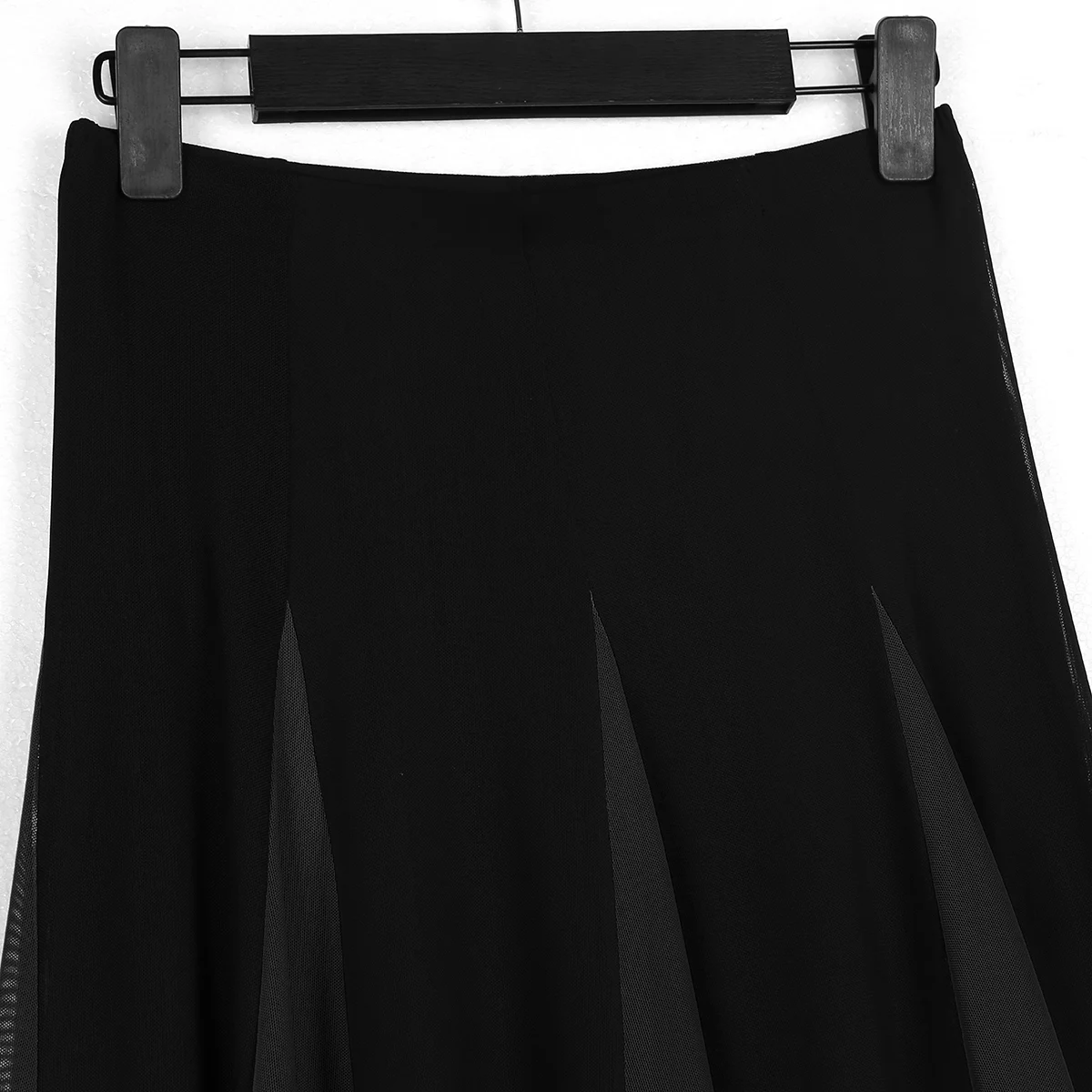 ChicTry Женская юбка для бальных танцев с высокой талией латинских цветным блоком