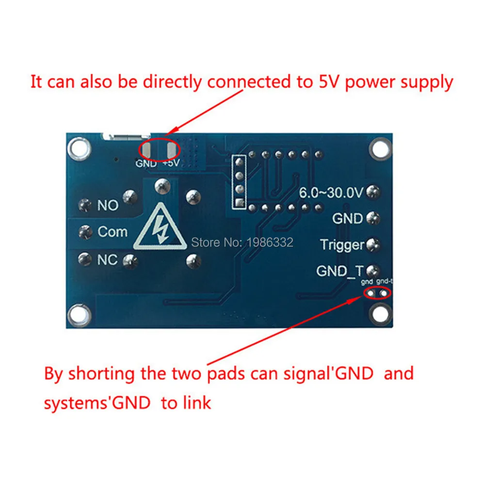 WS16 DC 6 30 в Поддержка Micro USB 5 В светодиодный дисплей Автоматизация таймер задержки