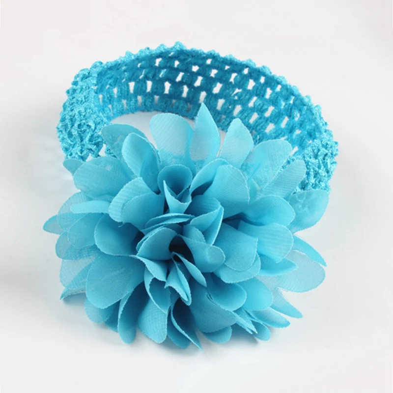 Лидер продаж цветочный головной убор для малышей детей повязка на голову и