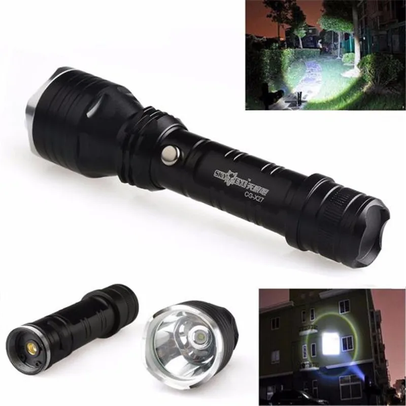 Велосипедный фонарь 4000LM Cree T6 светодиодный 3 режима тактический лампа