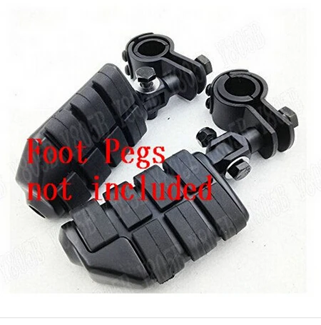 Черный Ног Peg Зажимы Защита Двигателя Для Yamaha VStar 400 650 1100 1300 Virago Xv 250 535 750 Road Star