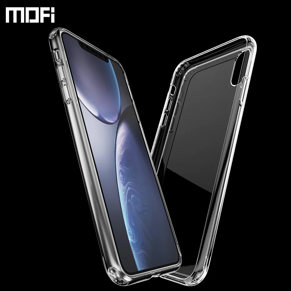 Чехол MOFi для iPhone XR акриловый Гибридный чехол из ТПУ Apple кристально чистый