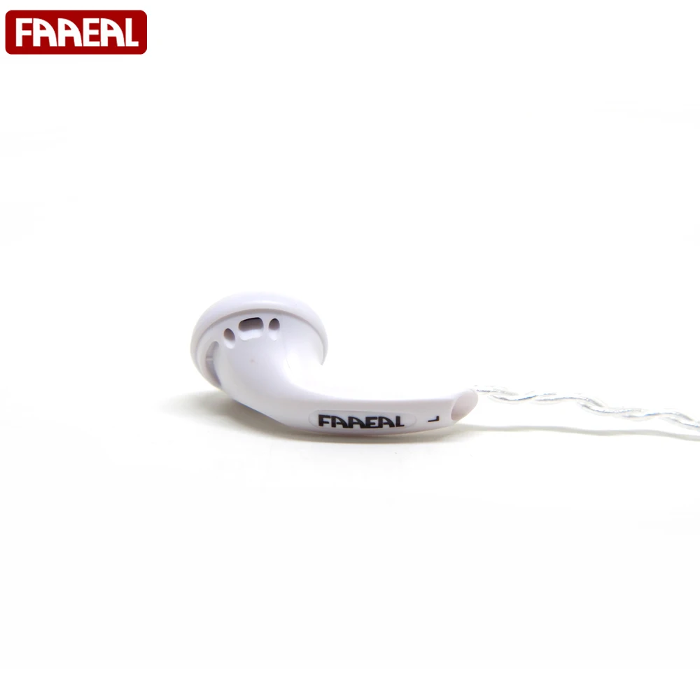 FAAEAL Snow lotus 2 0 Hi Fi наушники своими руками MX500 64 Ом UE прозрачные посеребренные