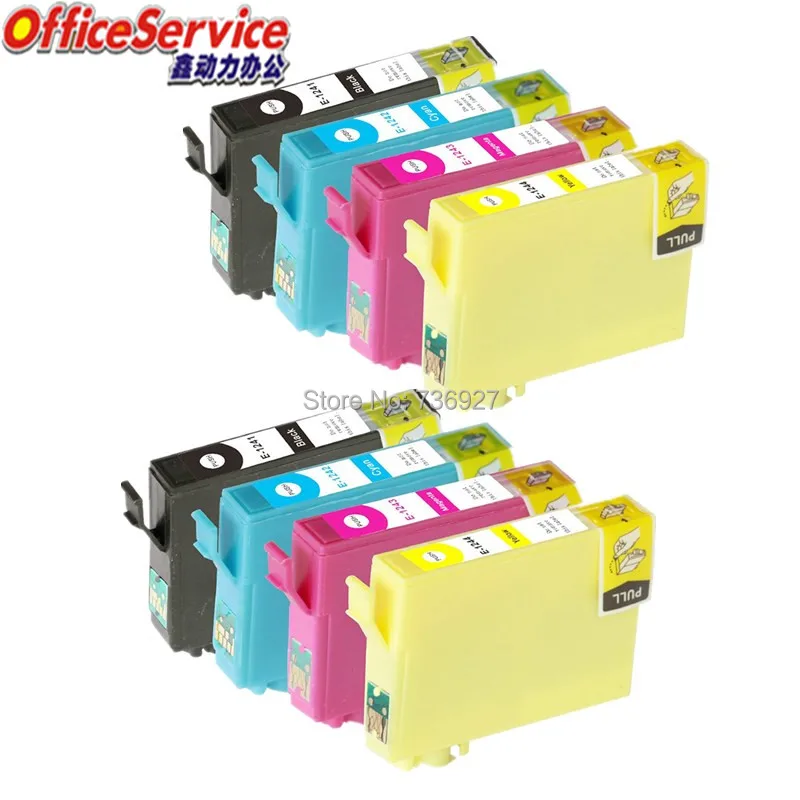 5X T1241 T1242 T1243 T1244 совместимый чернильный картридж для Epson Stylus NX125 NX127 NX130 NX230 NX330 NX420 NX430