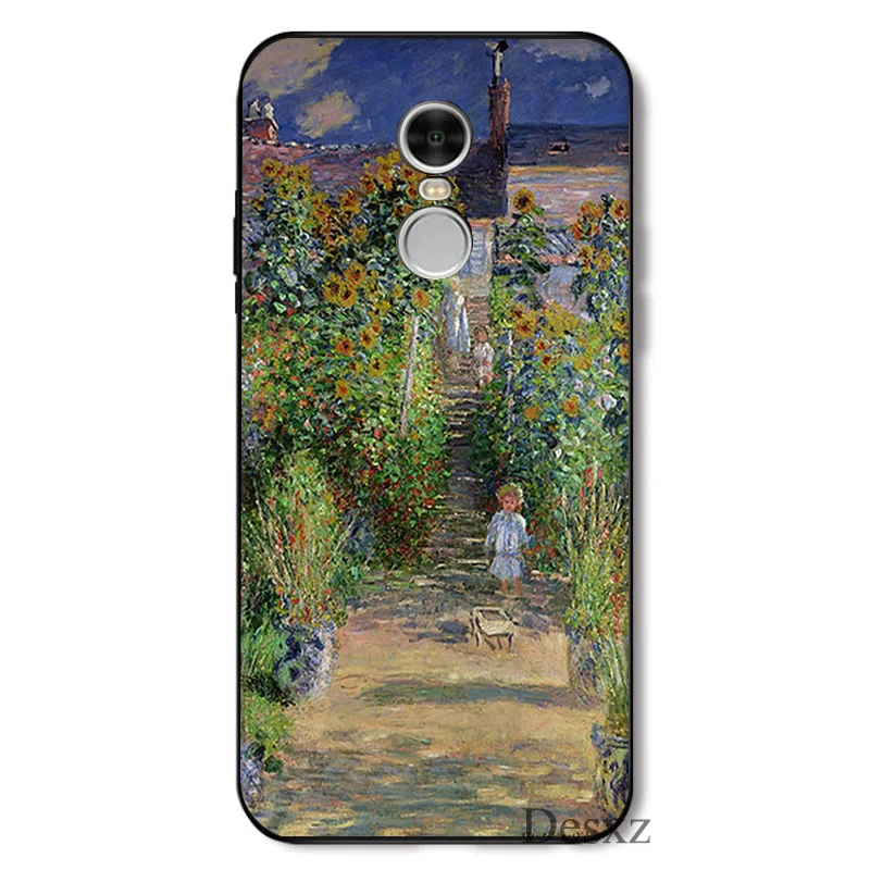 Чехол для телефона Клода Мона импрессионизма художника для Xiaomi Redmi Note 4 4A 4X5 5A 6 7 GO S2 6A Pro Plus Prime