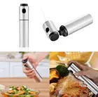 Распылитель оливкового масла из нержавеющей стали, 20 шт.лот, бутылка для масла, распылитель масла, кастрюля, инструменты для готовки и выпечки, дозатор масла SN1820