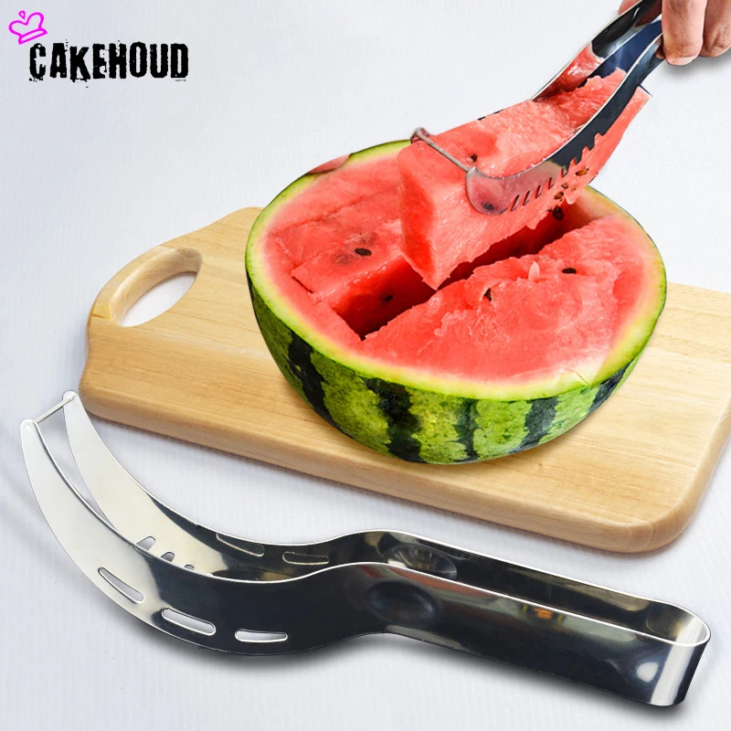 Высокопрочный нож для резки арбуза из нержавеющей стали|kitchen gadgets|vegetable toolsmelon cutter |