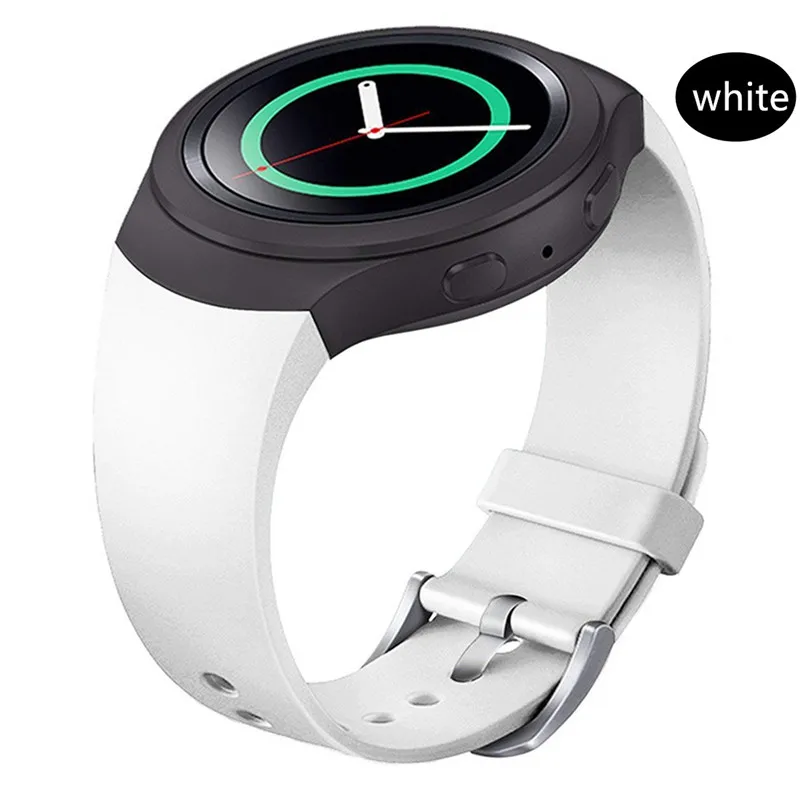 Хохлатый спортивный ремешок для samsung Galaxy gear S2 band R720 R730 Смарт-часы силиконовый браслет на запястье correa ремешок для часов