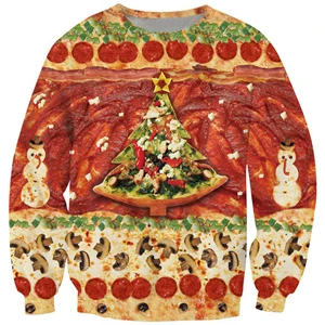 color as the picture PLstar Космос Прямая ; г.; Новая мода Crewneck Толстовка Рождественский получить освещены Ханука принт 3d Для мужчин Для женщин Повседневное пуловеры - Цвет: color as the picture
