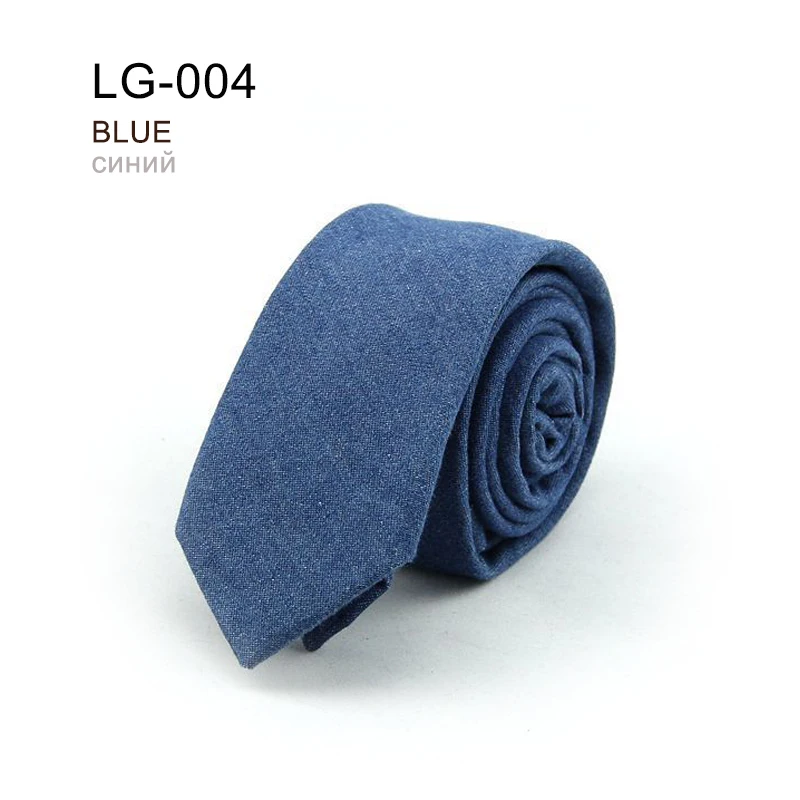 Модный мужской галстук в форме стрелы крутой хлопковый однотонный лаконичный