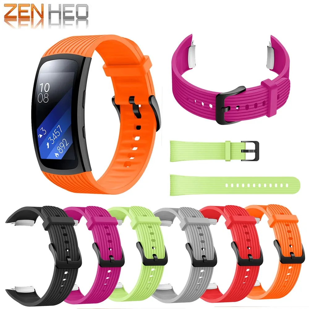 Ремешок для часов, сменный Браслет для samsung gear Fit 2 Pro, роскошный силиконовый ремешок для часов для samsung Fit 2, ремешок для SM-R360