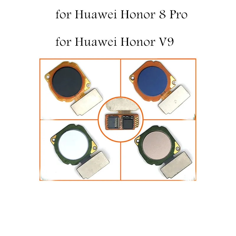 Для Huawei Honor V9 сканер отпечатков пальцев кнопка домой гибкий кабель сенсорный ID