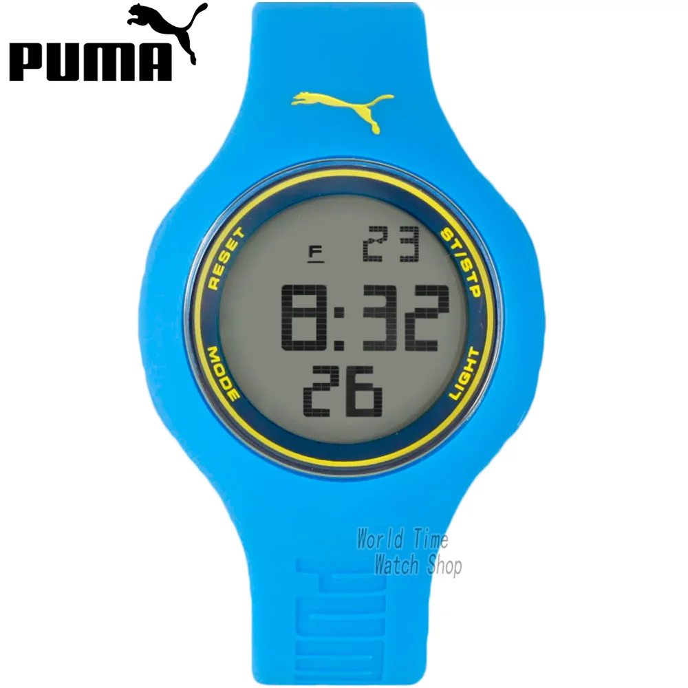 PUMA часы guardare мужчин и женщин модное серия di rotazione Многофункциональный ди cronometraggio del движение del cristallo, часы для мужчин - Цвет: PU910801041-1
