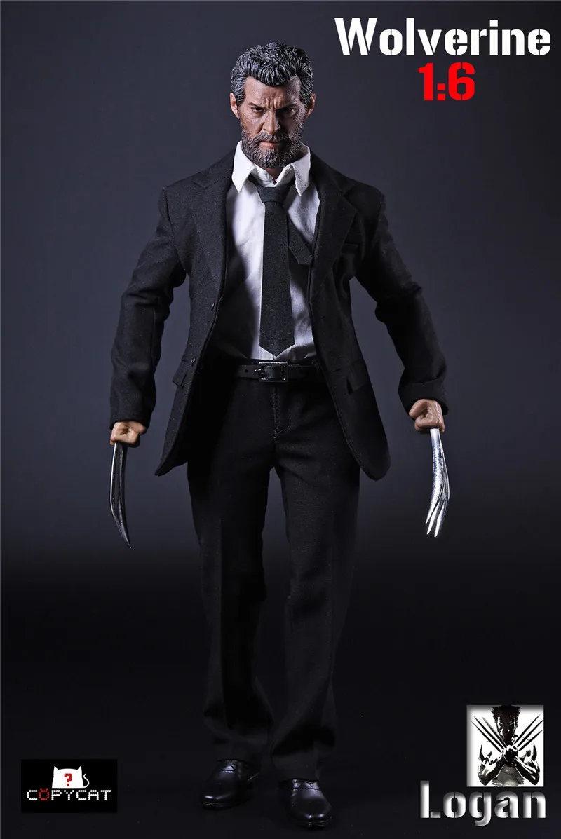 Модель 1/6 мужская одежда X Men костюм Росомаха Логан Набор фигурок для 12 дюймов экшн