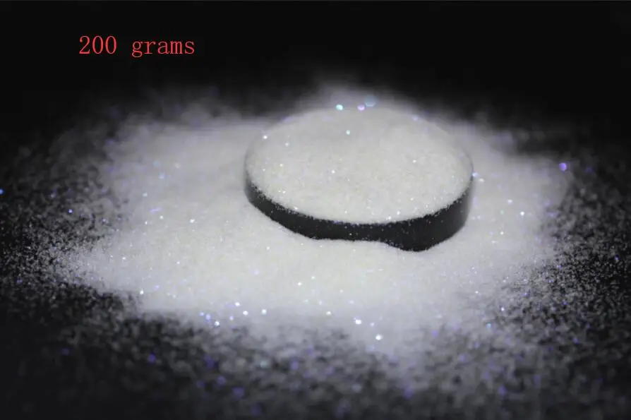Purple Blue 200g 008 тонкий переливающийся прозрачный блеск для дизайна ногтей крафт скрапбукинга~ устойчив к растворителям - Цвет: Purple Blue 200g