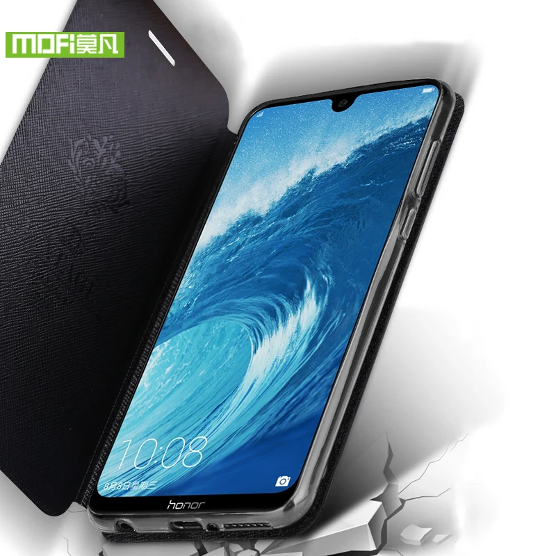 Для huawei Honor 8X чехол для huawei 8X Max чехол силиконовый роскошный Флип кожаный Mofi для huawei Honor 8X чехол 360 противоударный