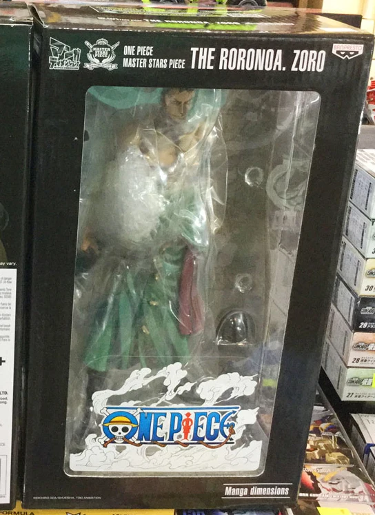 "ONE PIECE" оригинальная коллекция Banpresto Master Stars Piece MSP Overseas Limited Edition-Roronoa.Zoro Animation