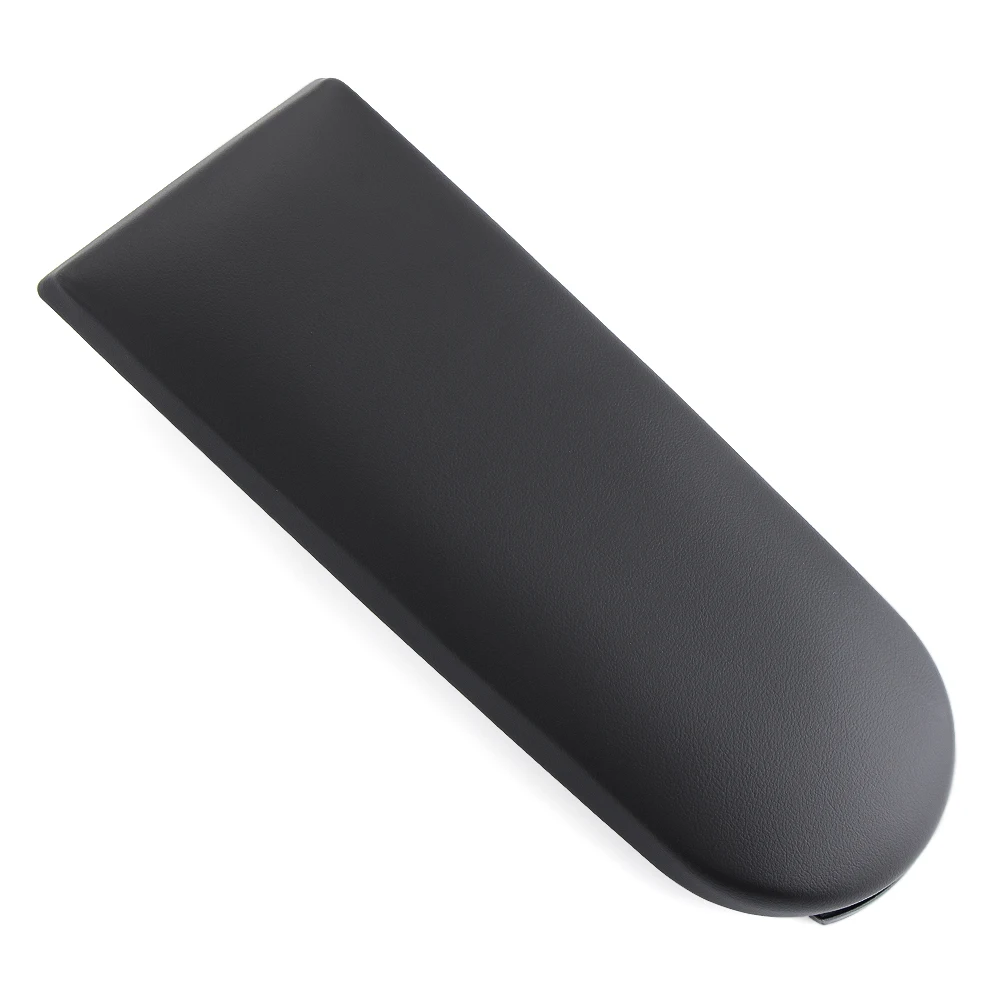 Автомобильный Стайлинг черная кожаная крышка подлокотника центральной консоли