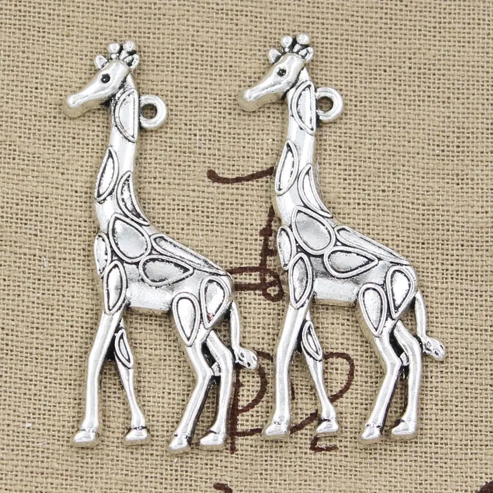 4 шт. подвески в виде жирафа оленя 53x23 мм|making pendant|charm deergiraffe charm |
