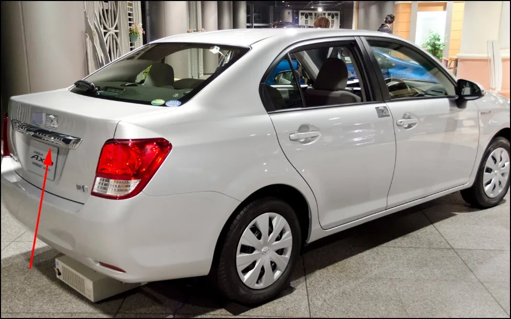 AUTONET HD ночного видения резервного копирования камера заднего вида для Toyota Corolla Axio 2013~ CCD/номерной знак камера