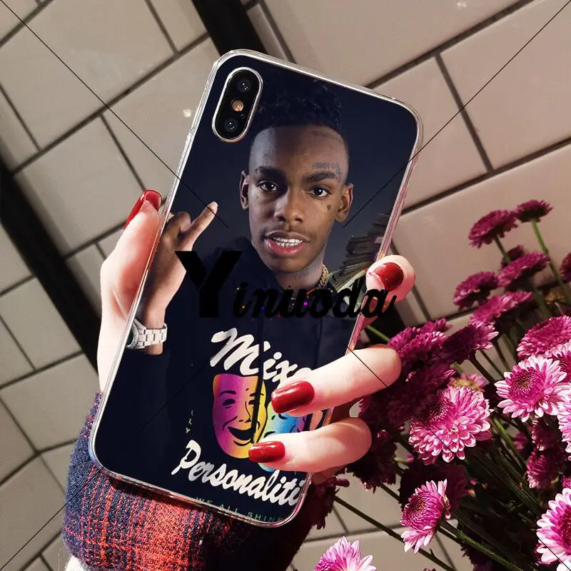 A11 Yinuoda Ynw Melly rapper TPU Мягкий силиконовый прозрачный чехол для iPhone X XS MAX 6 6s 7 7plus 8 8Plus 5 5S SE XR - Цвет: A11