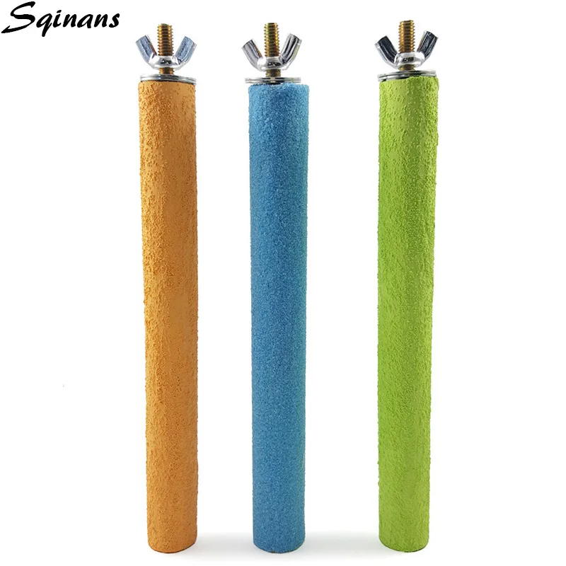 Sqinans Parrot perches стойка игрушки для птиц Когтеточка кусачки игрушка длиннохвостый