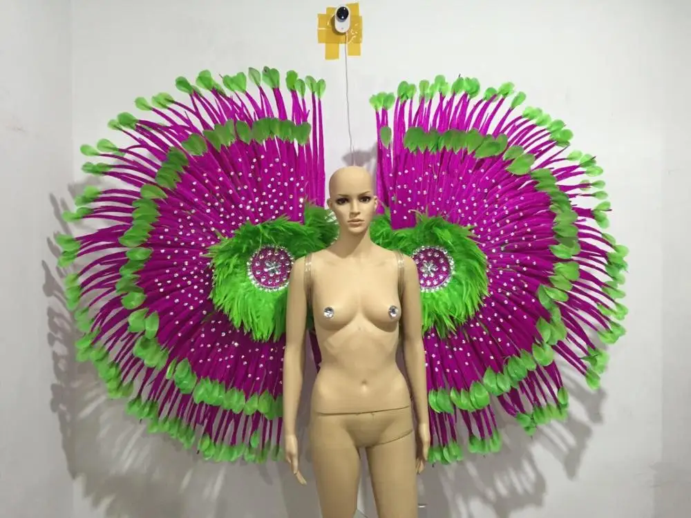 Костюм для женщин костюм с крыльями большие ангельские крылья из перьев|accessories