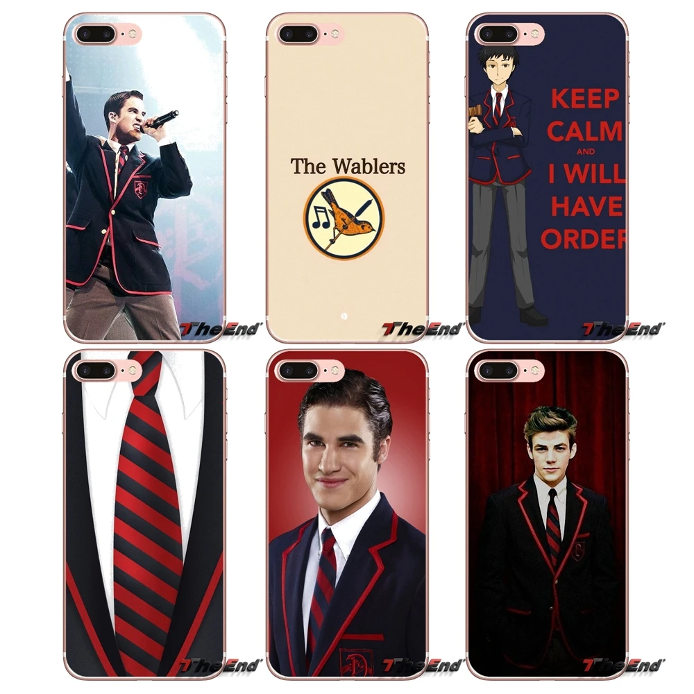 Мягкий чехол для Sony Xperia Z Z1 Z2 Z3 Z5 compact M2 M4 M5 E3 T3 XA Aqua LG G4 G5 G3 G2 Mini glee dalton academy the warblers|z5