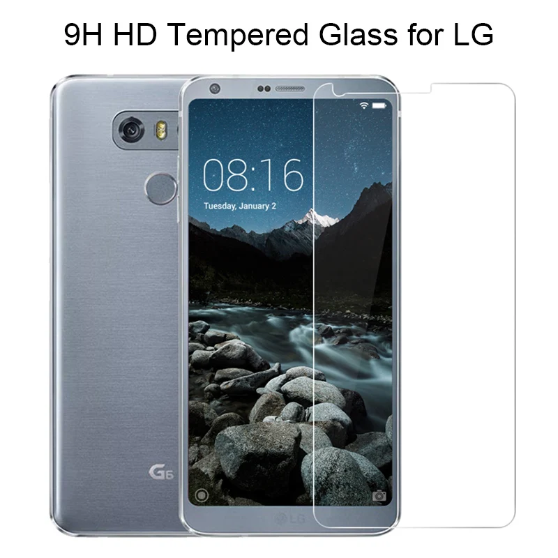 Твердое защитное стекло 9H для LG G5 SE G7 ThinQ X Cam закаленное Fit G6 Plus Style X5 One | Мобильные