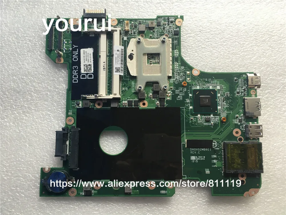 Yourui 0JYYRY DA0V02MB6E0 для Dell Vostro 3450 материнская плата HM67 DDR3 GMA HD3000 тестирование|jyyry| |