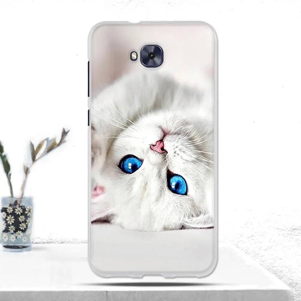 Чехол для Asus Zenfone 4 Selfie ZD553KL чехол телефона мягкие силиконовые чехлы из ТПУ задняя