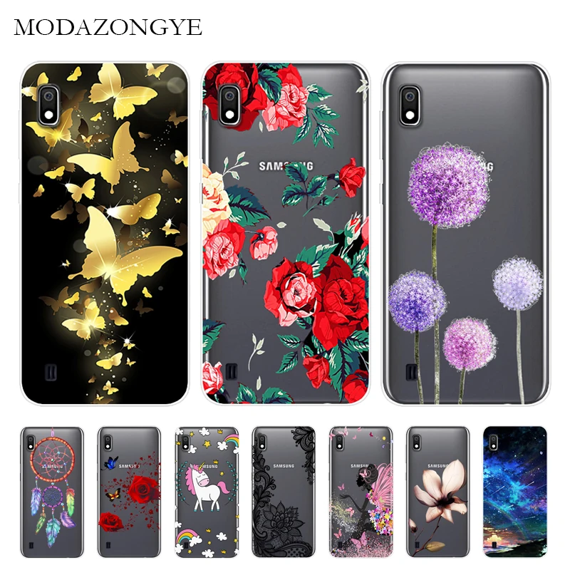 Мягкий мультяшный чехол для Samsung A10 силиконовая задняя крышка телефона Galaxy GalaxyA10 A