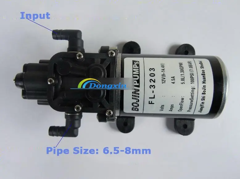 5L/Min mini Intelligent spray Pump for car washer cleaning electric Water diaphragm 12V free shipping option 2 | Инструменты