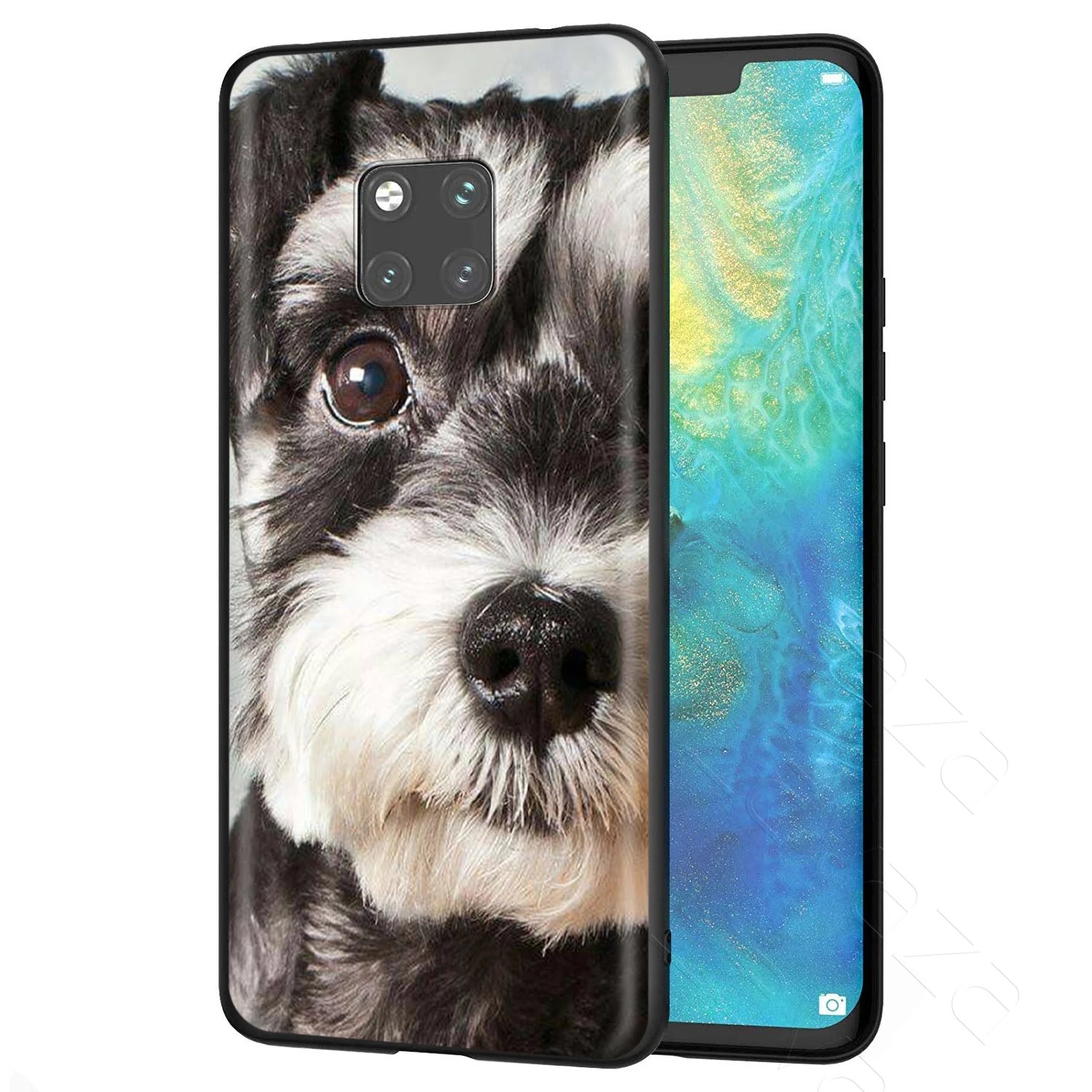 Чехол Lavaza Lovely Dogs Schnauzer для Huawei Mate Y7 Y9 P8 P9 P10 P20 P30 P40 Max Lite Pro P Smart Mini |