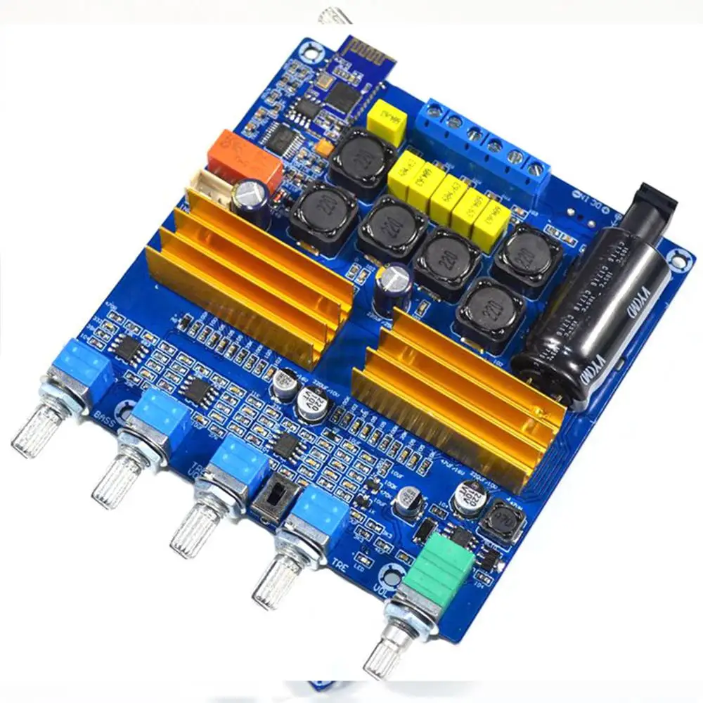 TPA3116 2.1 100W+2*50W Bluetooth 5.0 Class D Digital HIFI Power Amplifier Finished Board YJ | Электроника