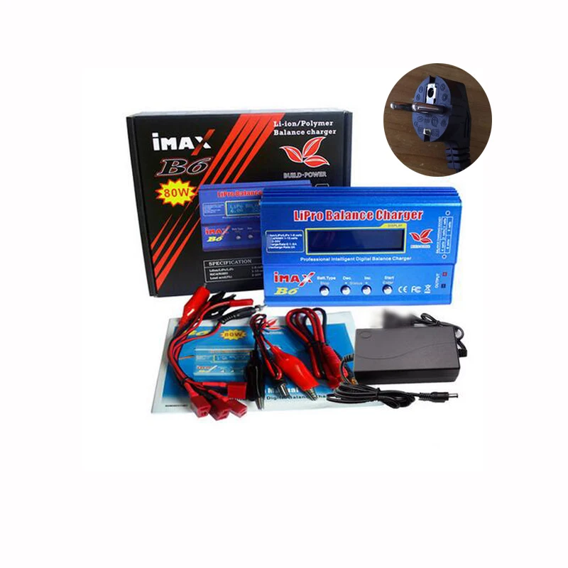 Устройство для зарядки аккумуляторов iMax RC B3 B6 B6AC 80 Вт 6 А|Детали и аксессуары| |