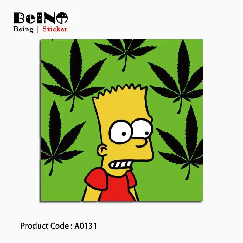 Simpsons cartoon anime sticker cool funny waterproof suitcase laptop guitar luggage skateboard bicycle toy lovely A0131 stickers | Игрушки и