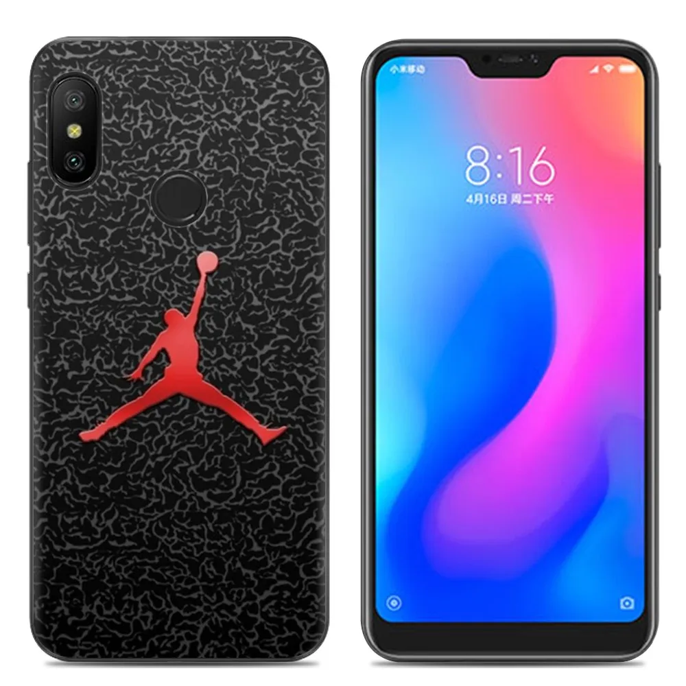 Новое поступление чехол для телефона Redmi Note 6 модный дизайн окрашенный ТПУ мягкий