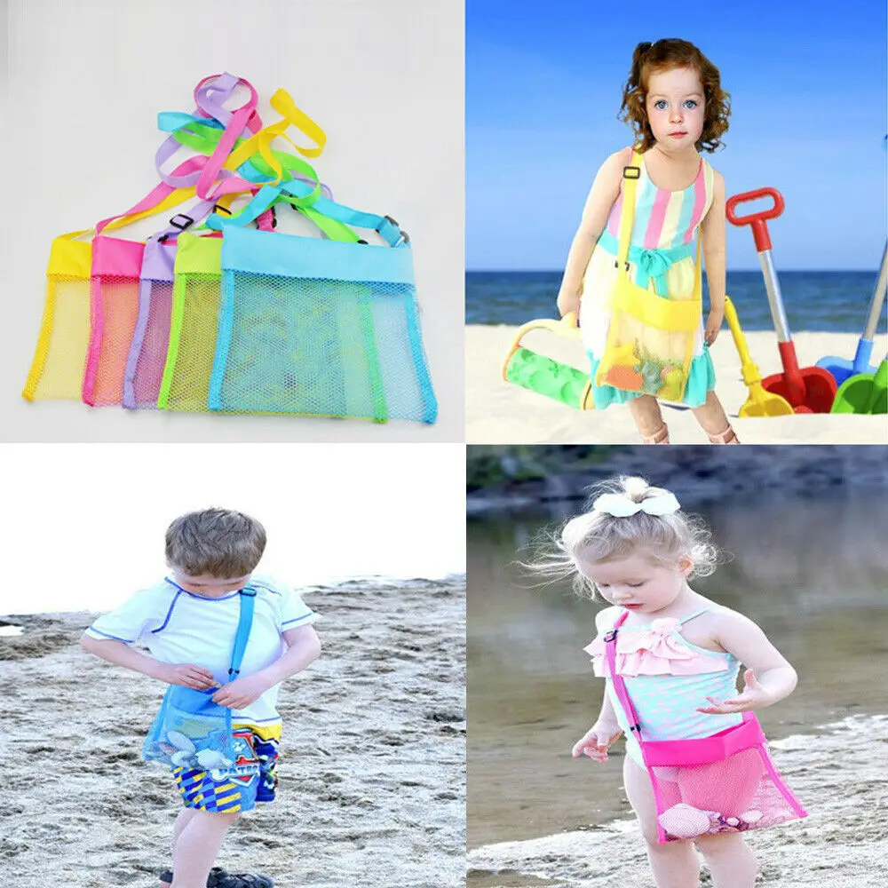 Летняя Пляжная Сетчатая Сумка сумка для детей веселые игрушки коллекция морских