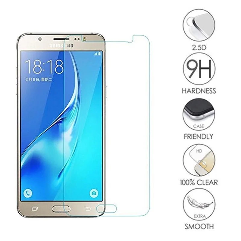 Закаленное стекло 9H 0 26 мм для Samsung Galaxy J7 Neo Core Duos Nxt J701F Защитное экрана 2016 2017 J730