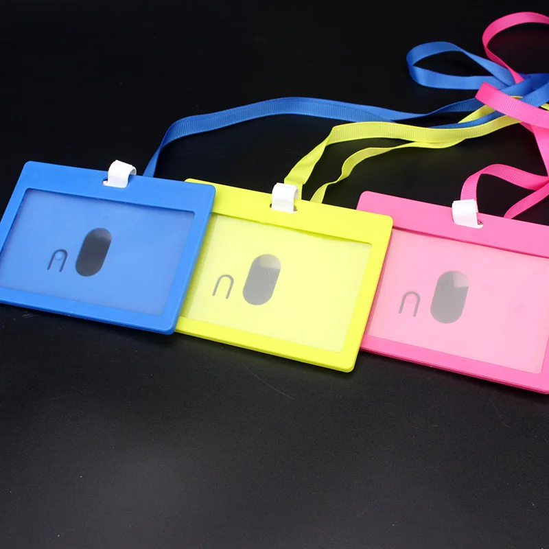 2018 Мужская ремешки id порте держатель знак прозрачный пользовательские посещение