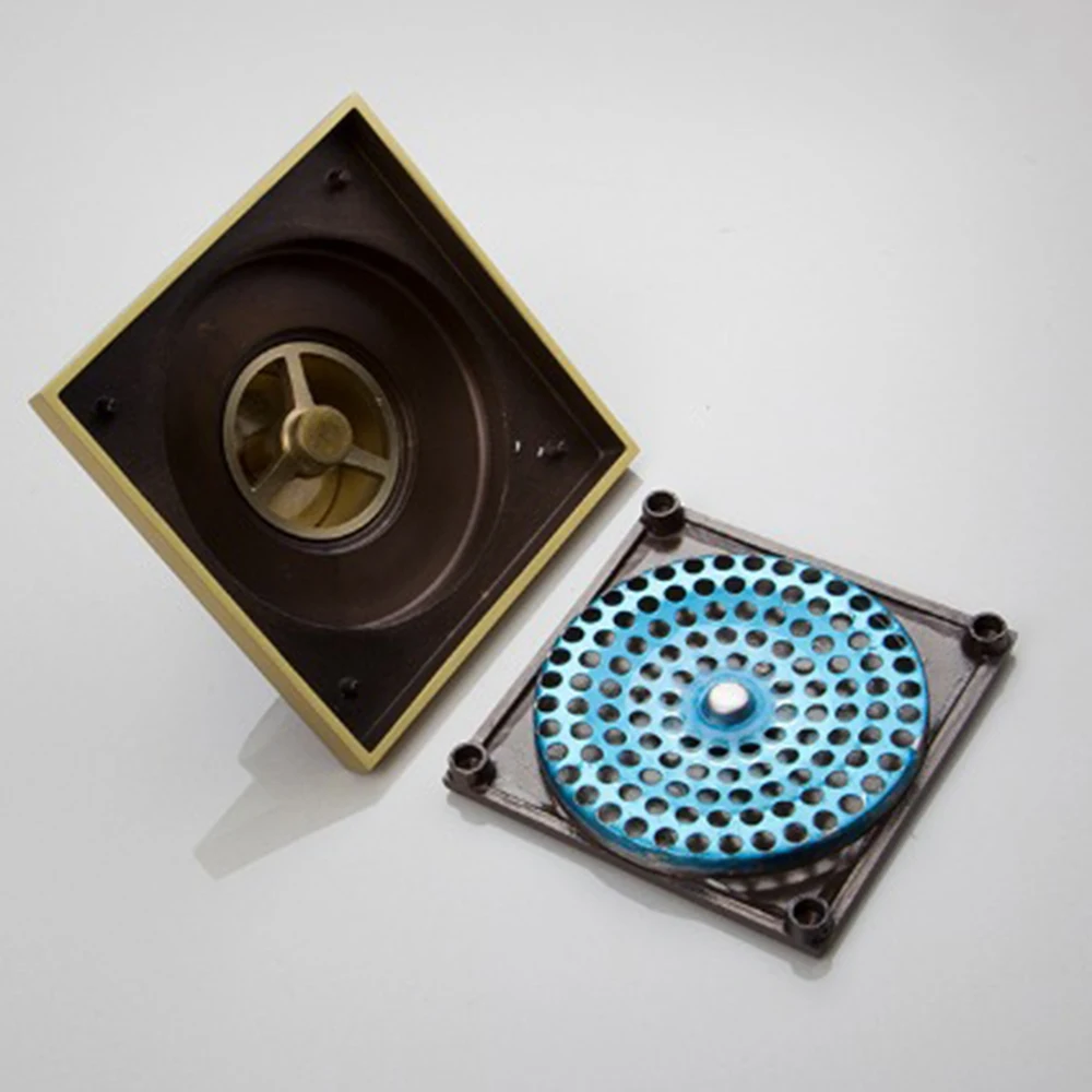 Роскошный простой латунный фильтр для пола отполированный гравитационный