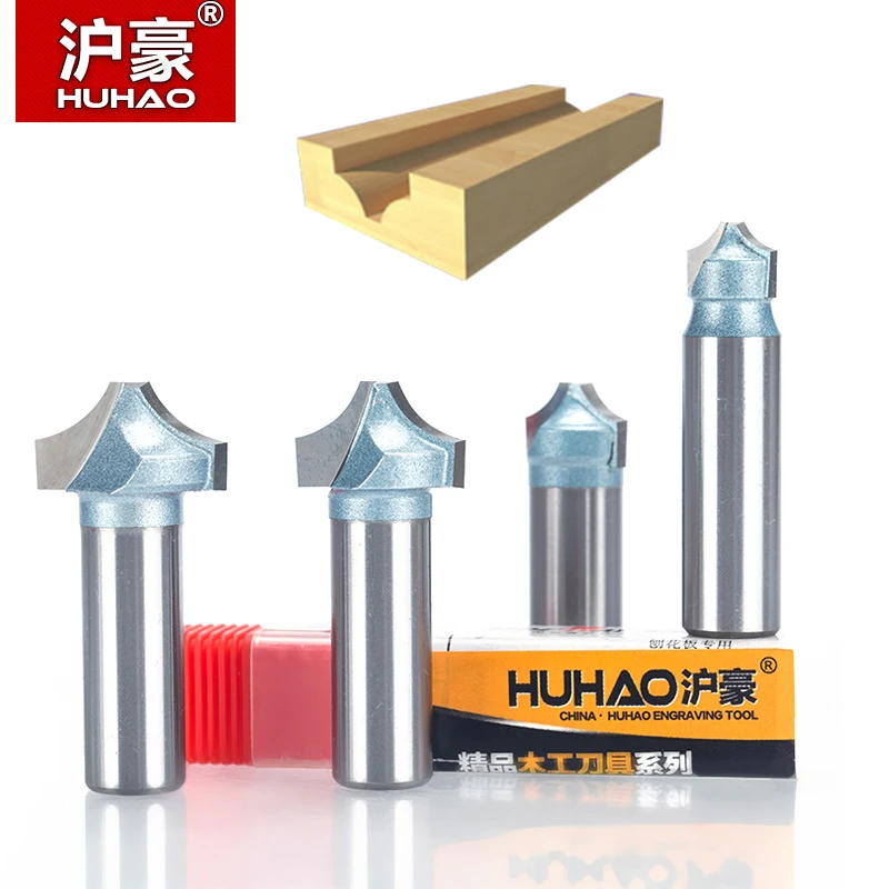 HUHAO 1 шт. 1/2 &quot1/4&quot хвостовик Гравировальный Бит для резки древесины