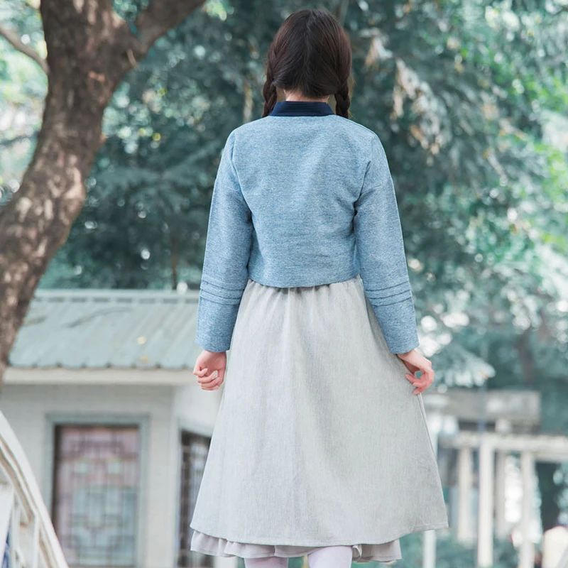 Весенняя японская Корейская школьная форма с длинным рукавом женская комплекты