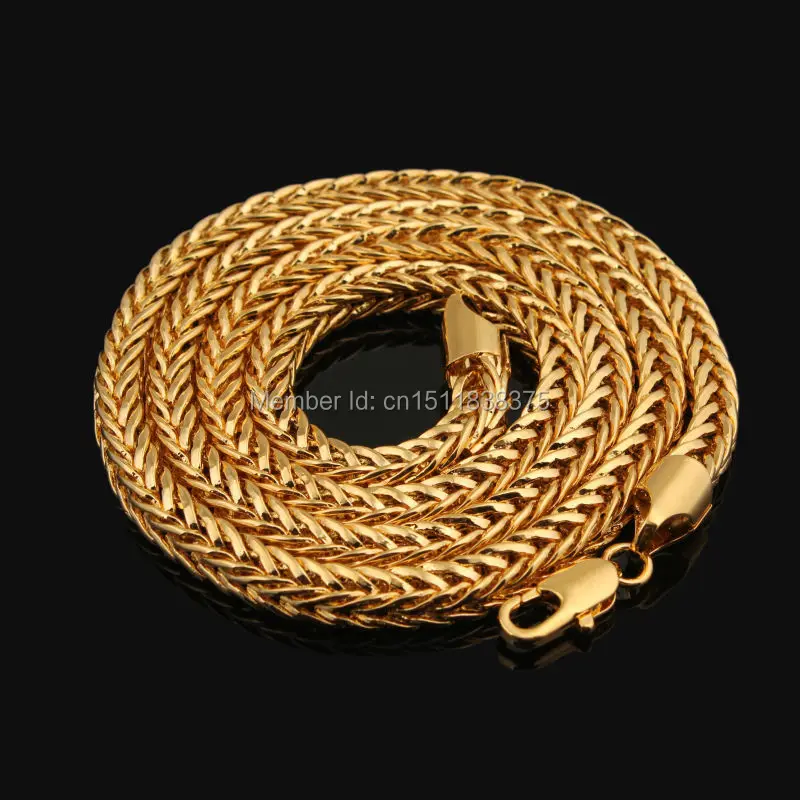 2017 распродажа Набор ювелирных изделий золотого цвета для мужчин и женщин